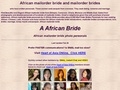 A African Bride